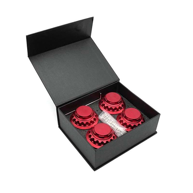 62Mm Wheel Center Cap Hub Cover Wheel Hubcap Cover for 42603-0D070 42603-12730 Red