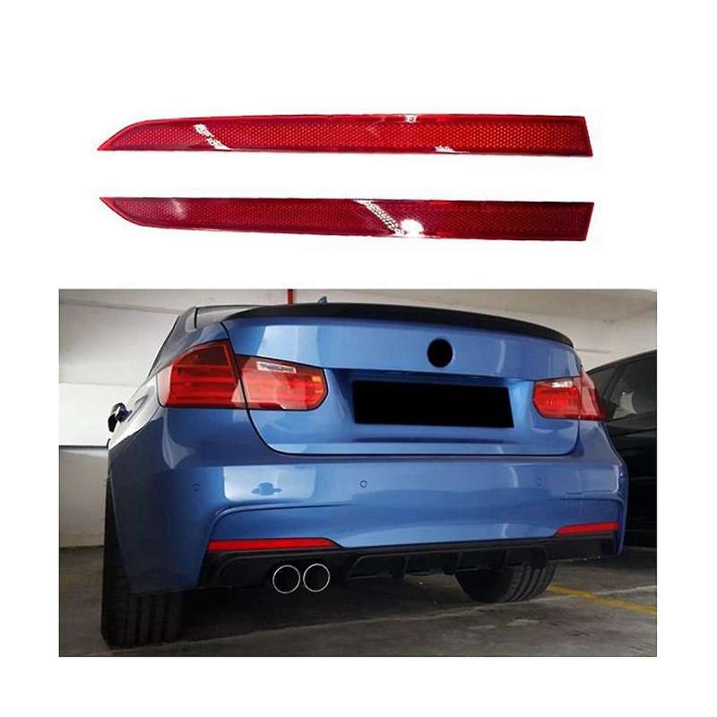 63147847165 63147847166 Rear Bumper Reflector Rear Bumper Brake Reflector Strip Warning Lights Car