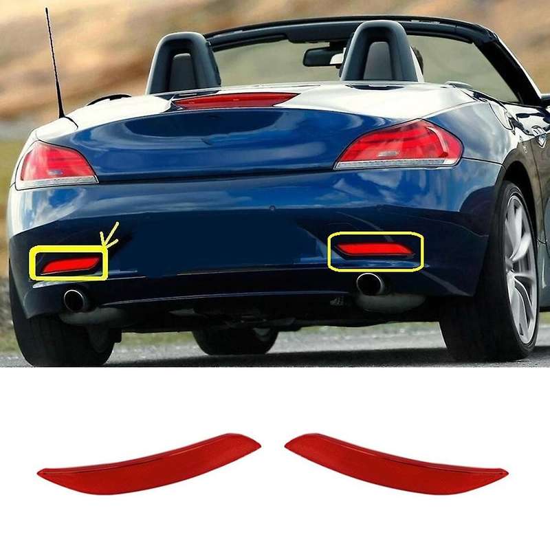63147191767 63147191768 Left+Right Rear Bumper Reflector Light Set for Z4 E89 2009-2016