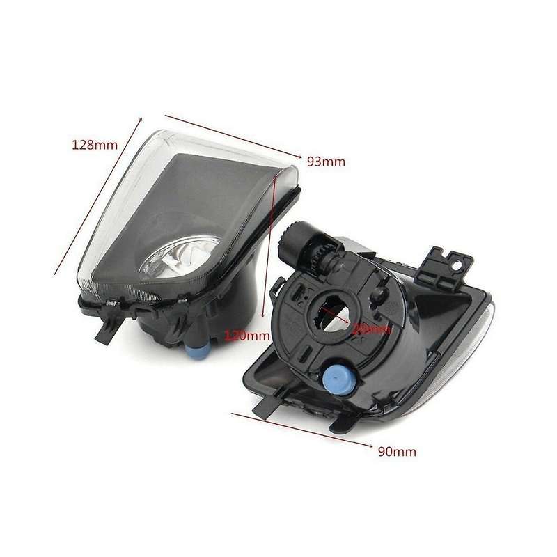 63177182195 63177182196 Front Bumper Fog Lamp Cover Lampshade Car for 7 Series F01 F02 740i 740li 75