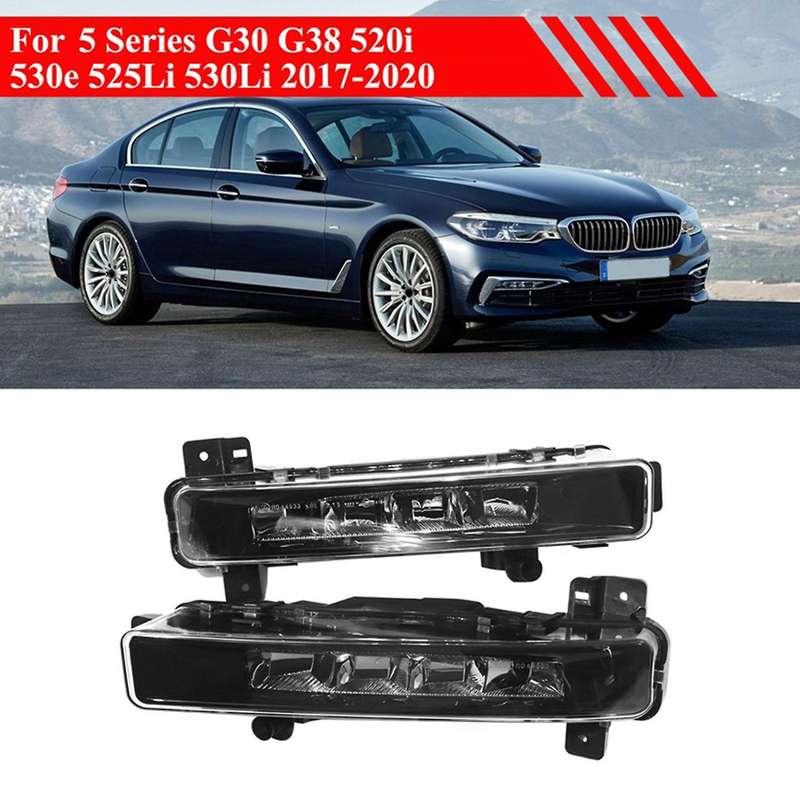63179477172 Car Front Right LED Fog Light Daytime Running Lamp for G30 G31 G38 530E 530I 540I M5 M55