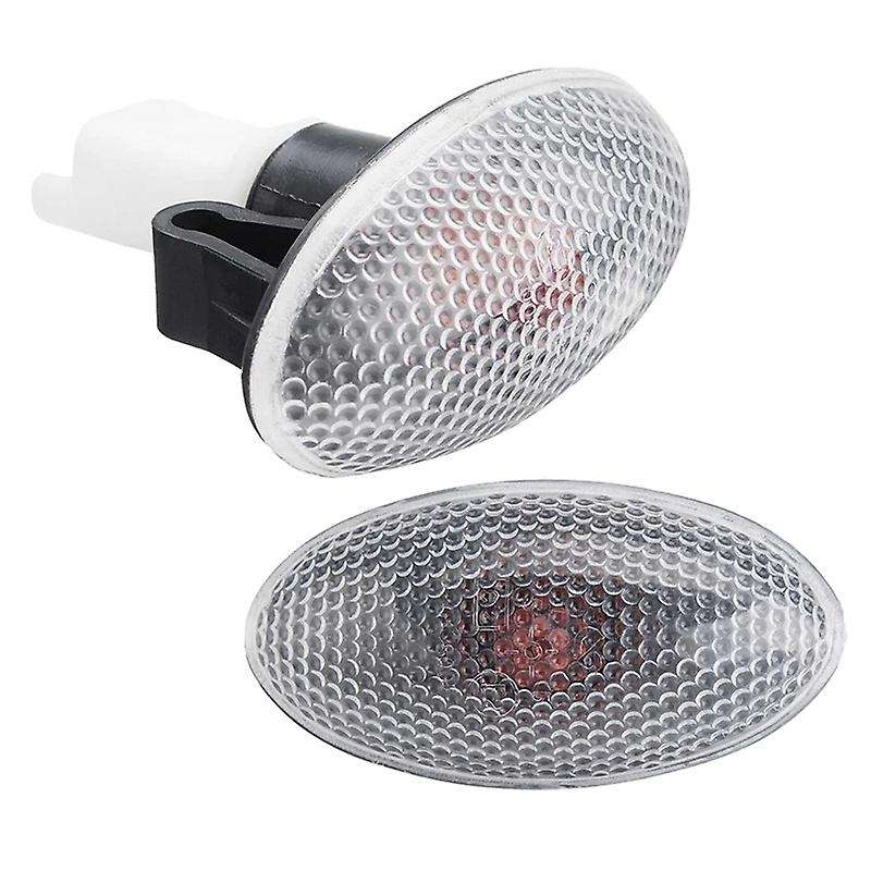 632574 2 X Turn Signal Side Marker Light Repeater Lamp Indicator Compatible 206 407 607