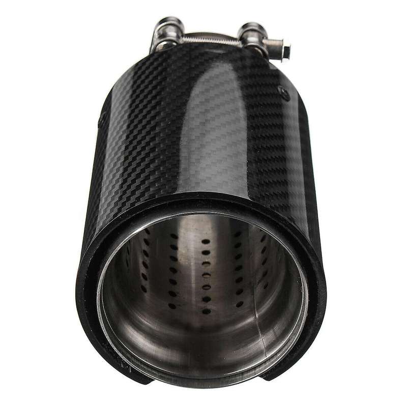 63mm-89mm Exhaust Cover Tailpipe Rear Gloss Carbon for M SERIES