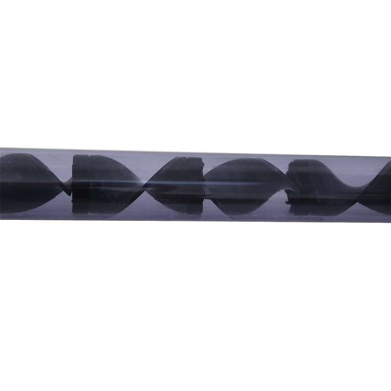 63mm Union Connector UPVC Helical Static Mixers Industry Anti Corrosion Plastic Dosing Liquid Mixin
