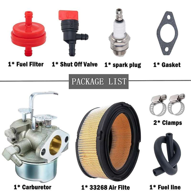 640152 Carburetor for 640152a 640023 640051 640140 640260b Hm80 Hm90 Hm100 8-10 Engine Snow Blower