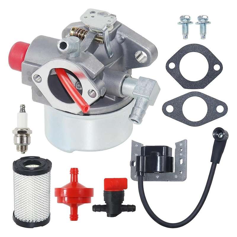 640339 Carburetor with 35066 Air Filter for 4 Cycle Veritical Engines Lv148xa, Lv156ea, Lv156xa, Lev