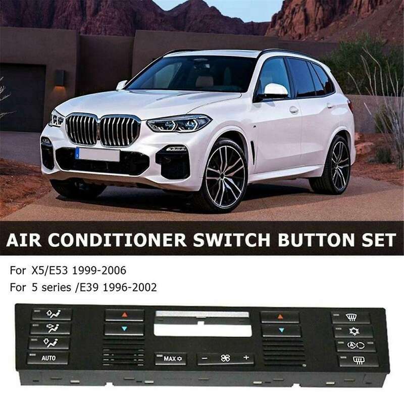 64116915812 64118375645 Air Conditioning Trim Panel Air Conditioning Switch Button Car for X5 E53 E3