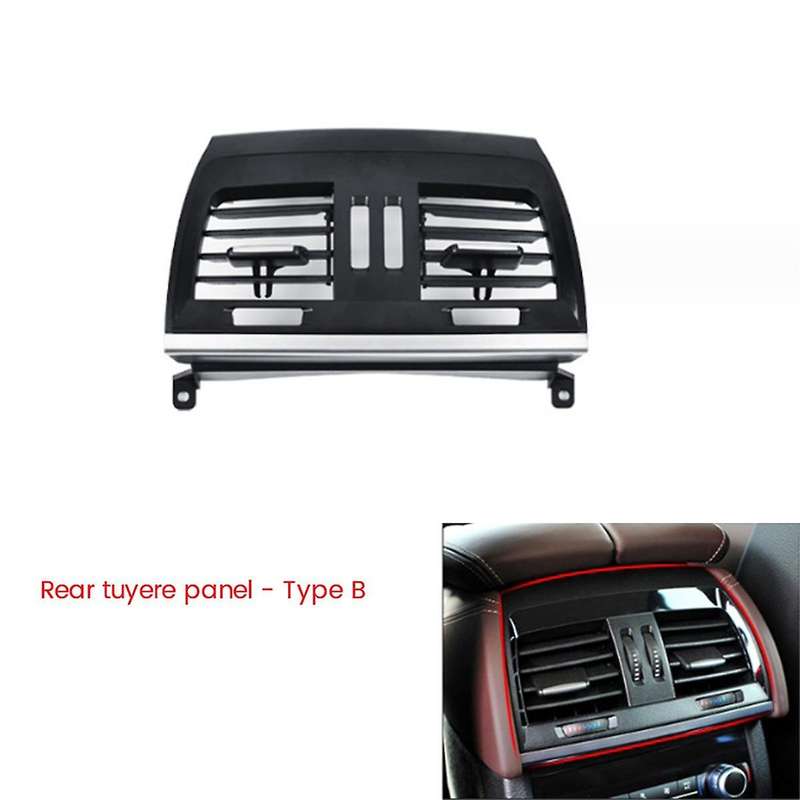 64229252013 Car Rear Seat Air Conditioning Vent Outlet Cover Trim Decorative Accessories for X5 F15