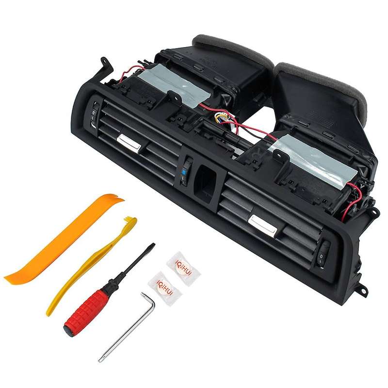 64229209136 Car Console Center Air Vent Grille Heat AC Dash Kit for 5 Series F10