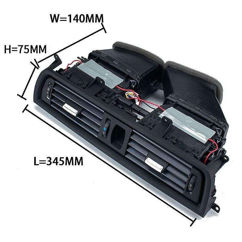 64229209136 Car Console Center Air Vent Grille Heat AC Dash Kit for 5 Series F10