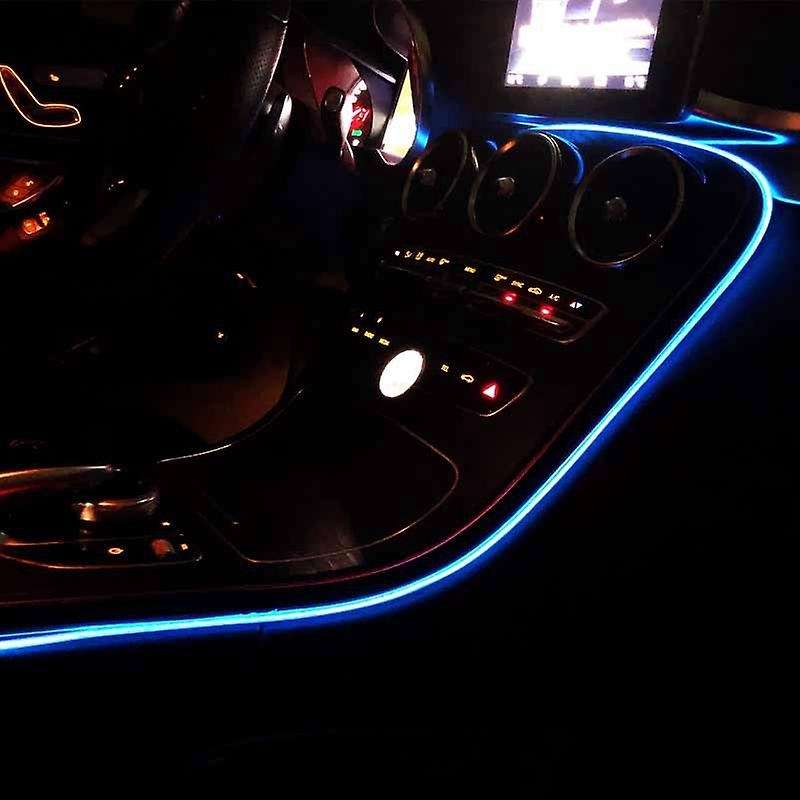 64-Color Car Dashboard Atmosphere Light APP Control for - C-Class W205 GLC 2014-2020