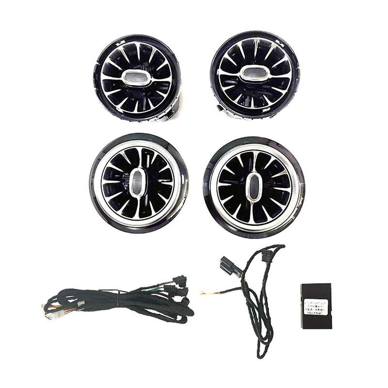 64-Color Upgraded Ambient Luminous Turbine Air Outlet Light for - G-Class W464 Interior Modification
