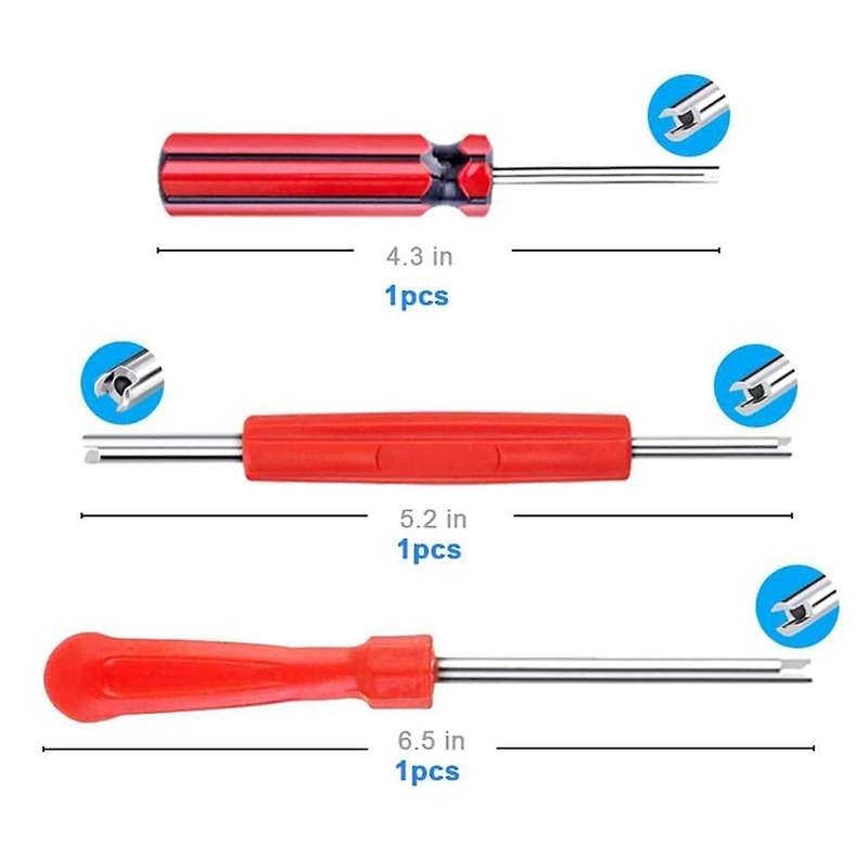 64-Piece Valve Core Removal Installation Kit Valve Core Removal Tool Valve Cap Valve.