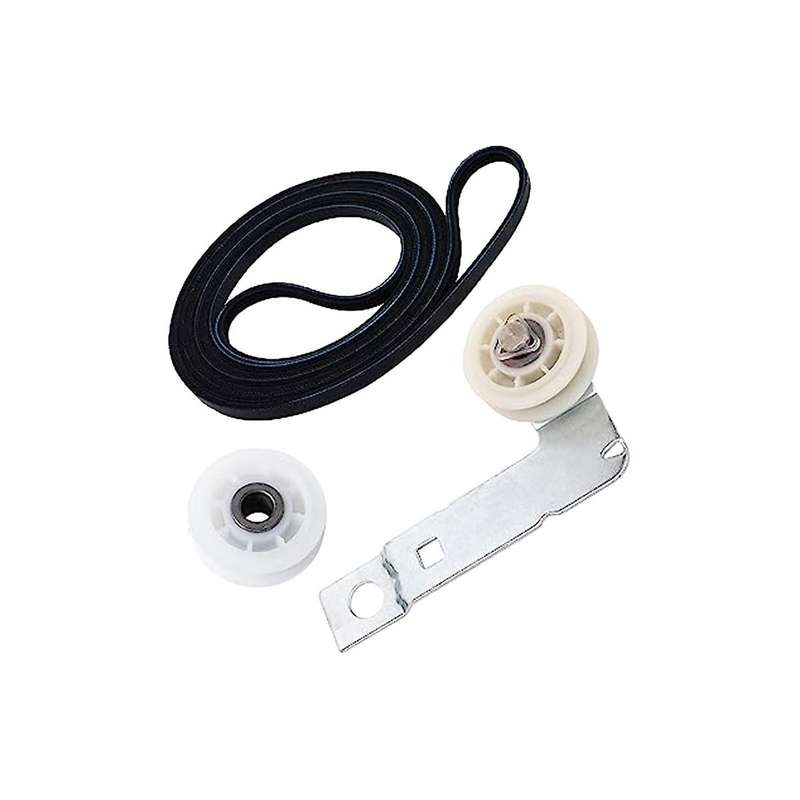 661570 & 279640 & W10837240 Dryer Belt and Pulley Kit , Dryer Wear Part Replacement, Fits Most Dryer