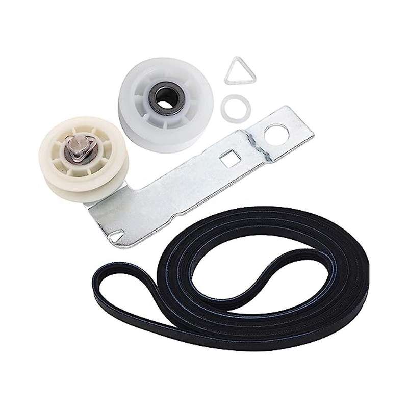 661570 & 279640 & W10837240 Dryer Belt and Pulley Kit , Dryer Wear Part Replacement, Fits Most Dryer