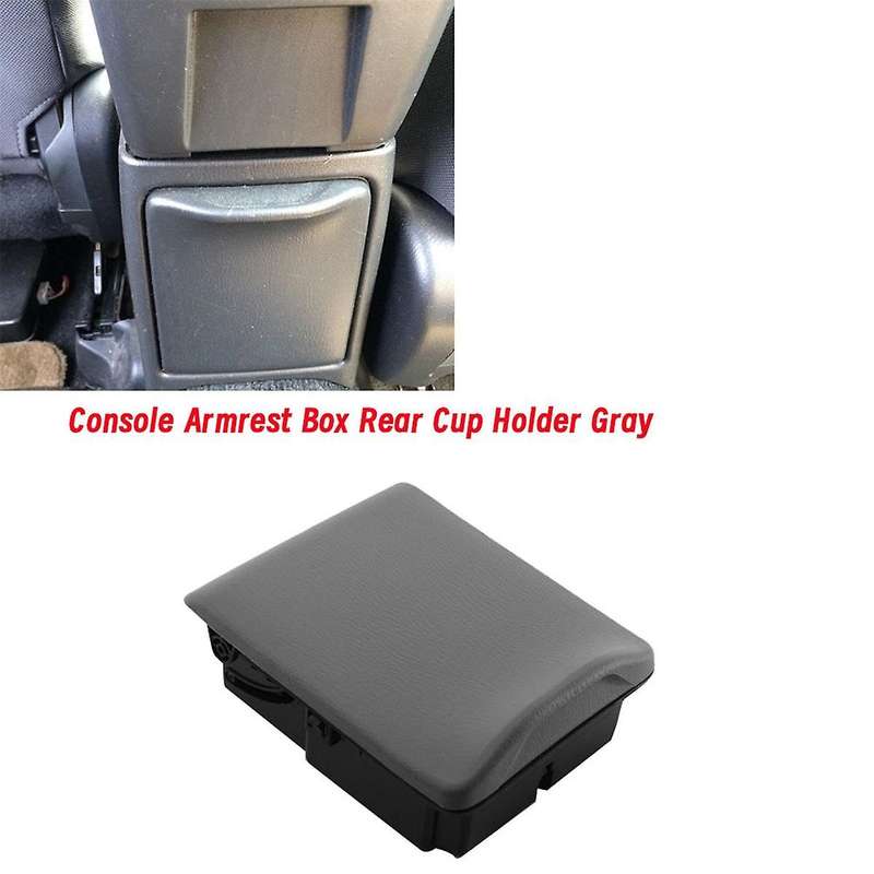 66150SA100ND Car Console Rear Cup Holder Gray for Forester 2003-2008 Armrest Box Rear AC Air Outlet