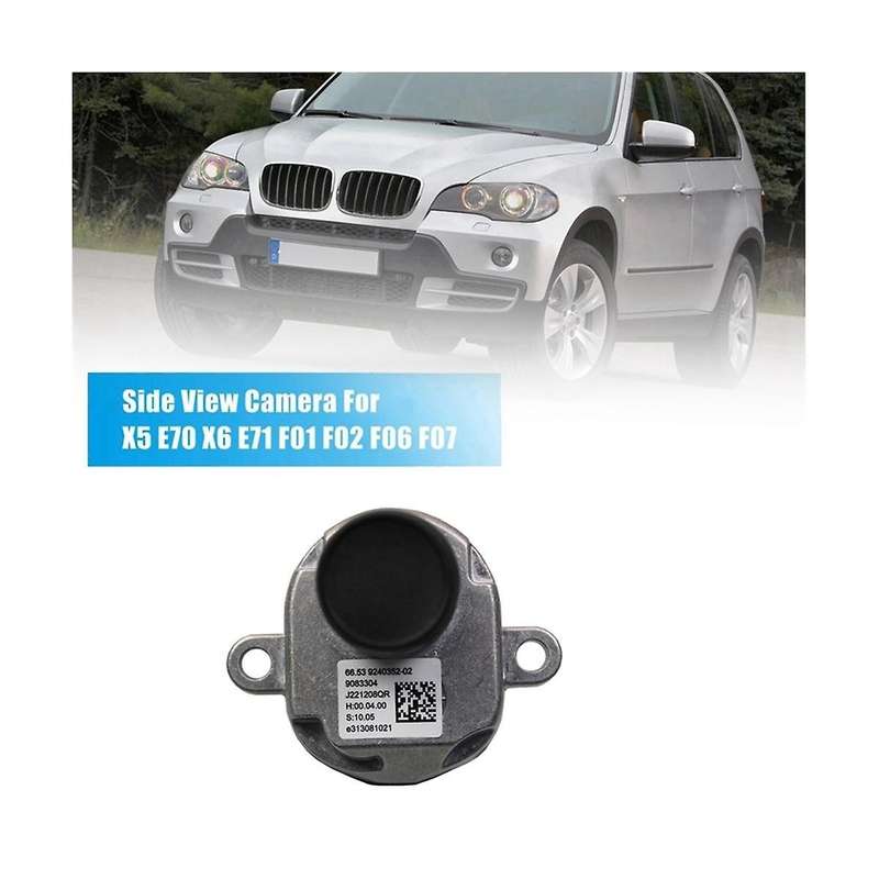 66539240352-01 Left Front Surround Side View Backup Camera for X5 E70 X6 E71 F01 F02 F06 F07 F10 F11