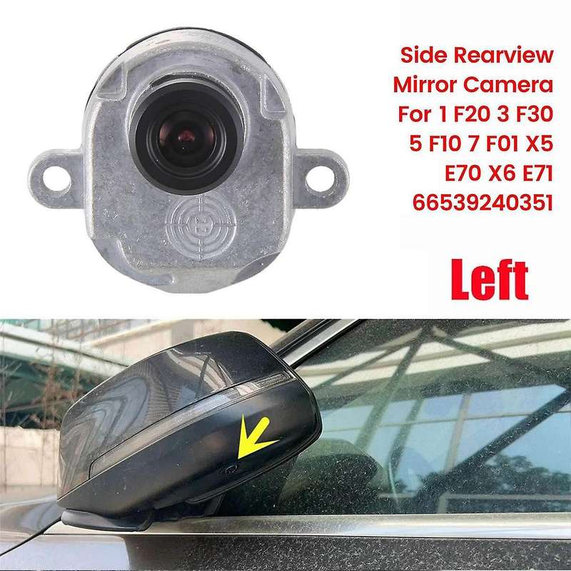 66539240351 Side Rearview Mirror Camera Reversing Assist Camera for 1 F20 3 F30 5 F10 7 F01 X5 E70 X