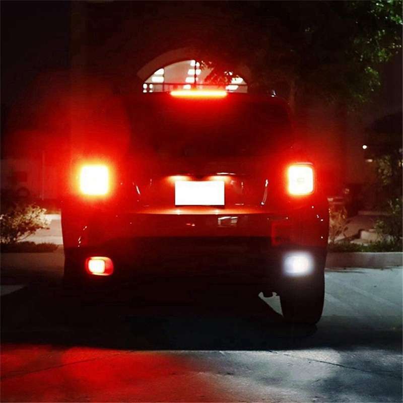 668255514AA Car Rear Right Bumper Reflector Tail Lights Brake Light for 2015-2018 Fog Lights