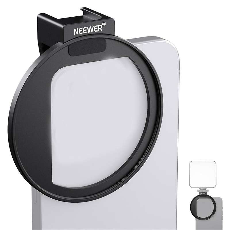 67mm Cell Phone Lens Clip Cell Phone Filter Mounting Bracket Additional Filter Expansion Frame Col