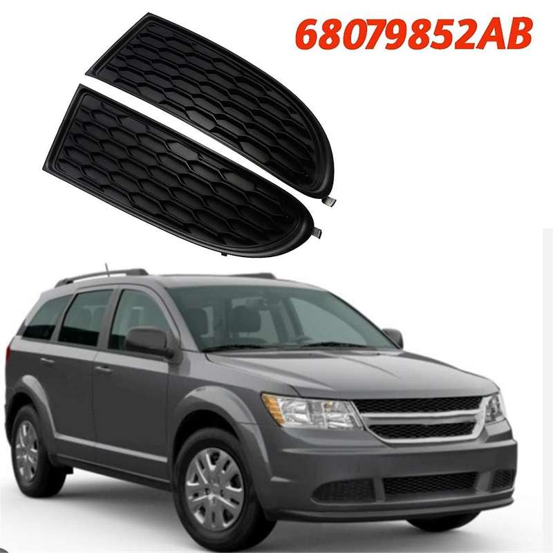 68079852AB Car Right Front Bumper Fog Lamp Light Grille for Journey 2011- 2018 Car Accessories