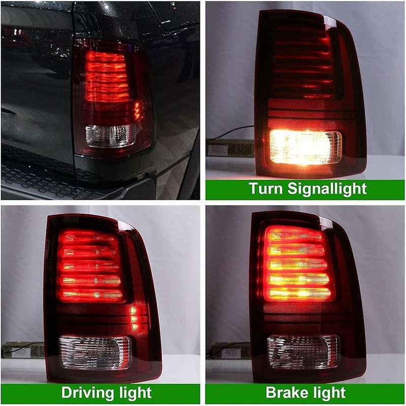 68093080AB Tail Light for Ram 1500 2500 2013-2018 3500 2014-2018 Rear Tail Light Rear Brake Tail Li
