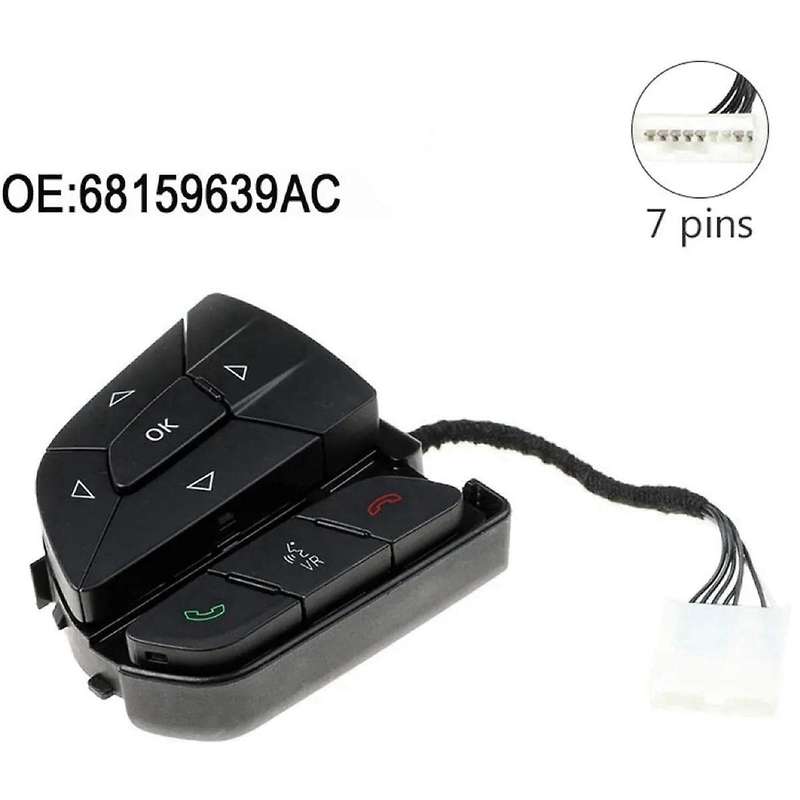 68159639AC 68245341AA Audio Switch Steering Wheel Control Switch Automotive for Durango Grand
