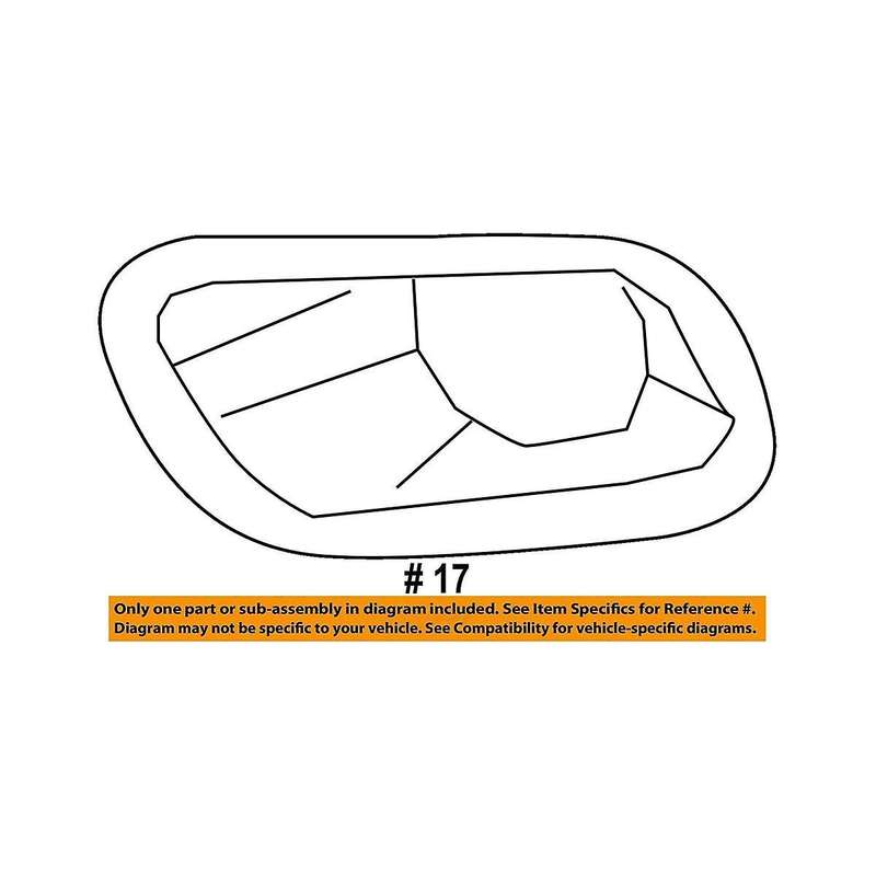68203224ab Front Fog Lamp Frame Fog Lamp Cover Fog Lamp Decorative Cover Lampshade for Free Light