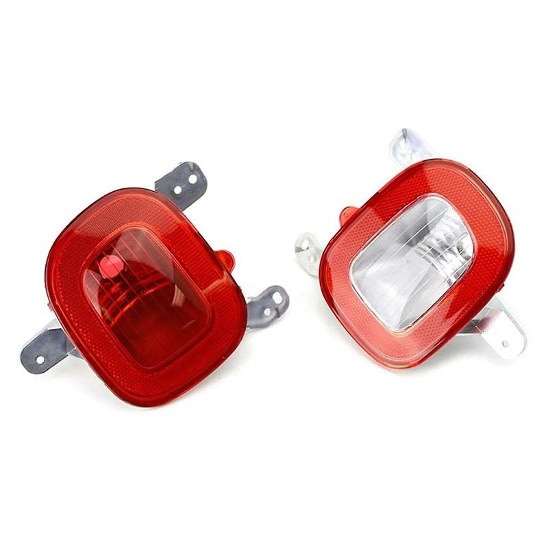 68255513aa 68255514aa Rear Bumper Reflector Tail Lights Brake Light Kit Automotive for Liberty 2015