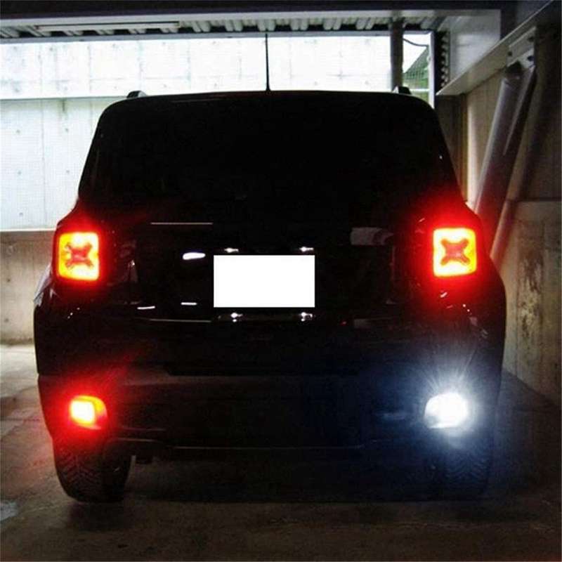 68255513AA Car Rear Left Bumper Reflector Tail Lights Brake Light for 2015-2018 Fog Lights
