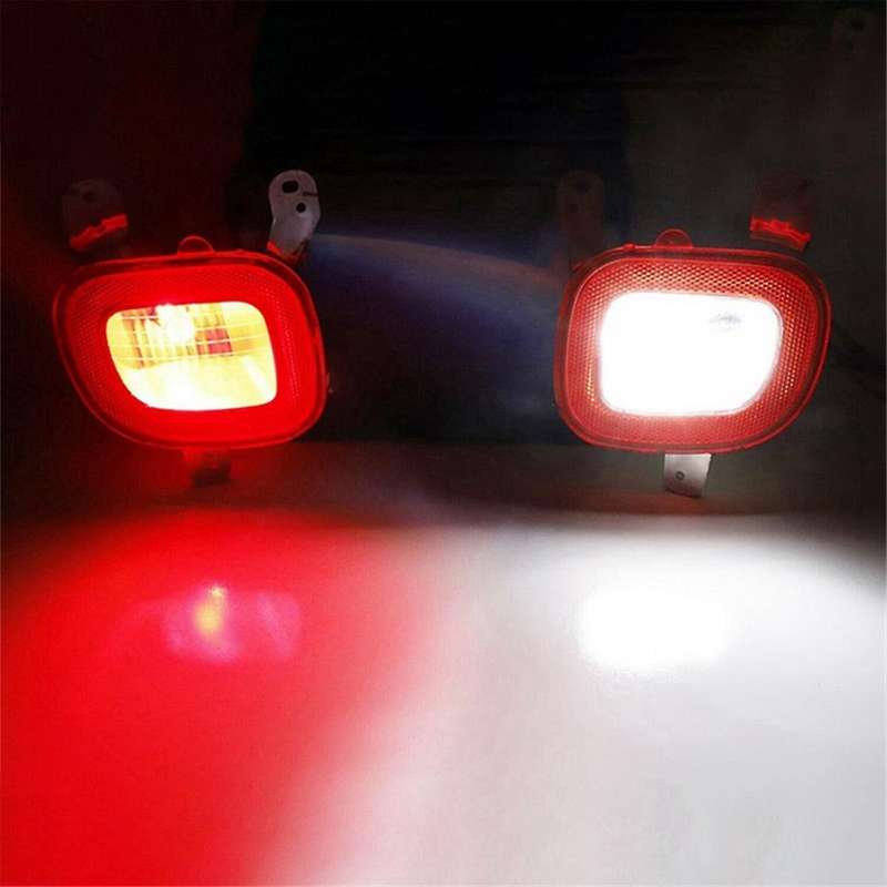 68255513AA Car Rear Left Bumper Reflector Tail Lights Brake Light for 2015-2018 Fog Lights