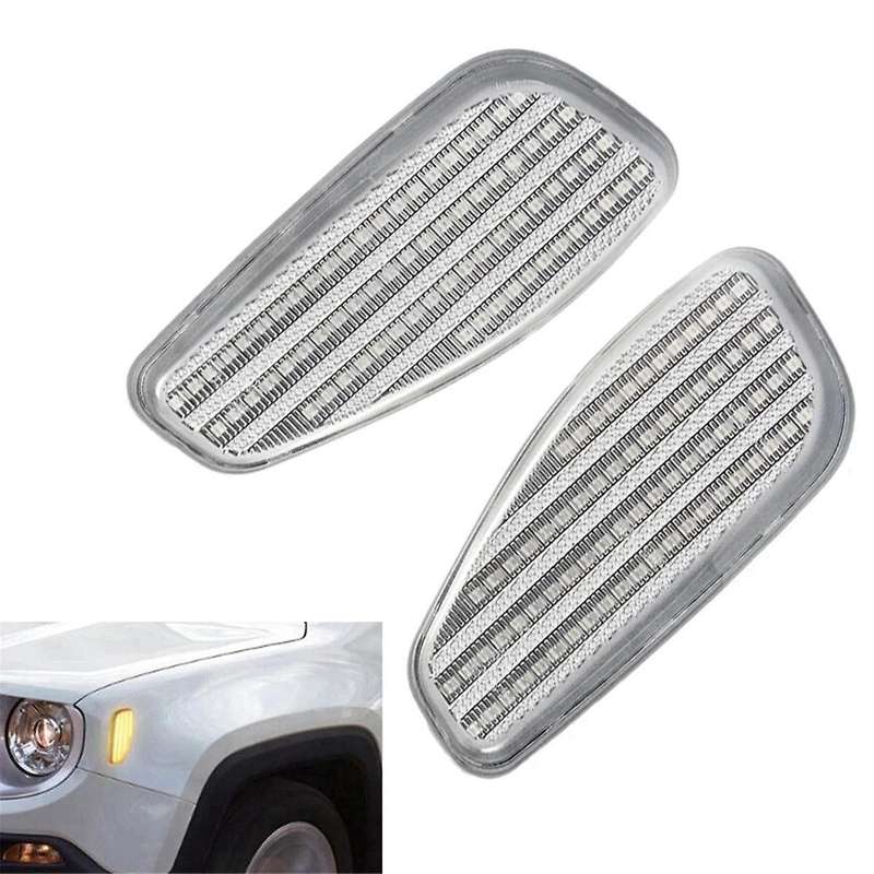 68256049aa 68256050aa Front Side Turn Signal Led Running Lights Lights Automotive for Liberty 14-21
