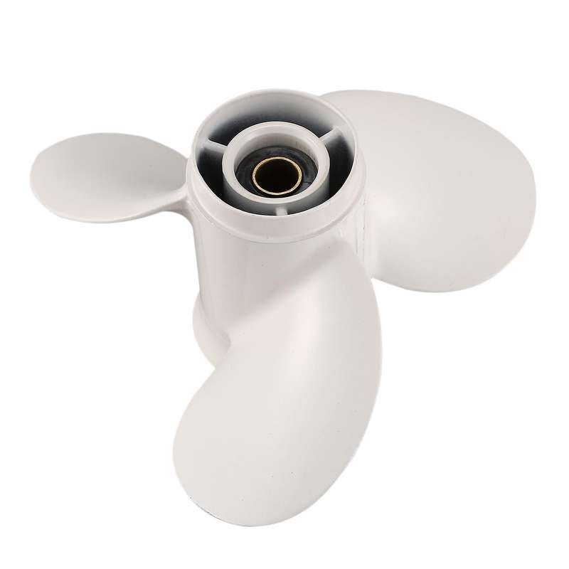 683-45952-00-EL 9 1/4 X 9 3/4 Boat Outboard Propeller for 9.9-15HP Aluminum Alloy 3 Blades 8 Spline