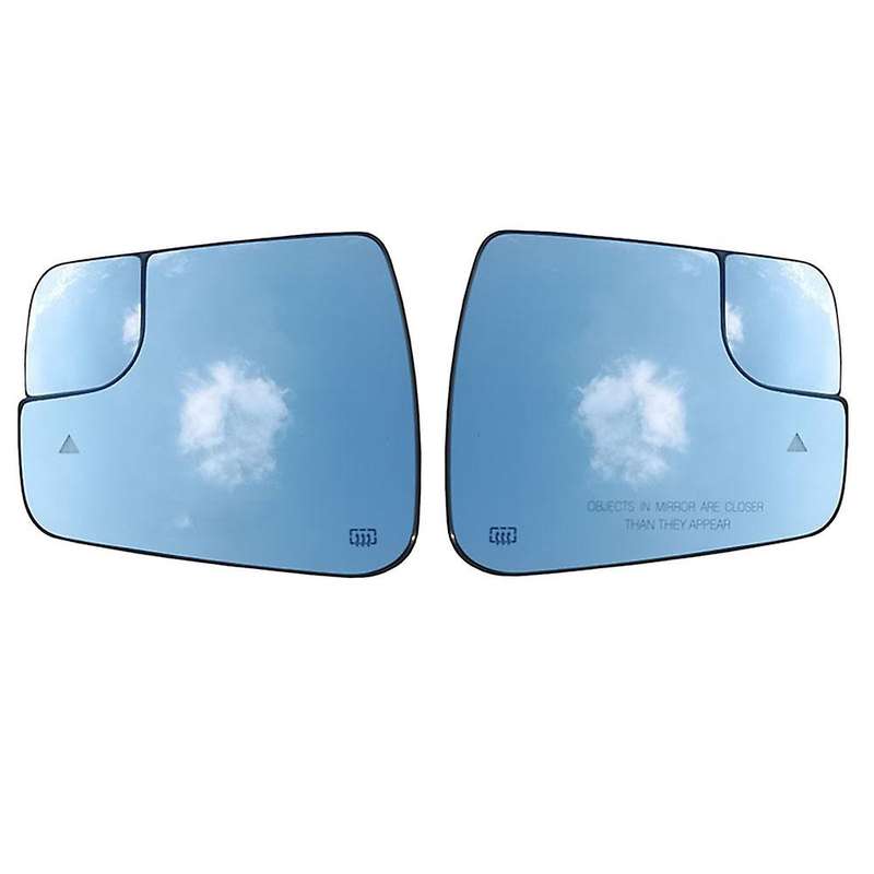 68402094AA for RAM 1500 2019-2021 Car Rearview Mirror Glass with Blind Spot Assist Left