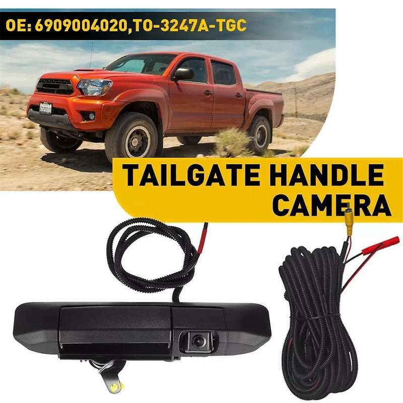 69090- 04020 New Rear View Camera Backup Camera with Handle for 2005-2014 06 07 08 09 2010 11 12