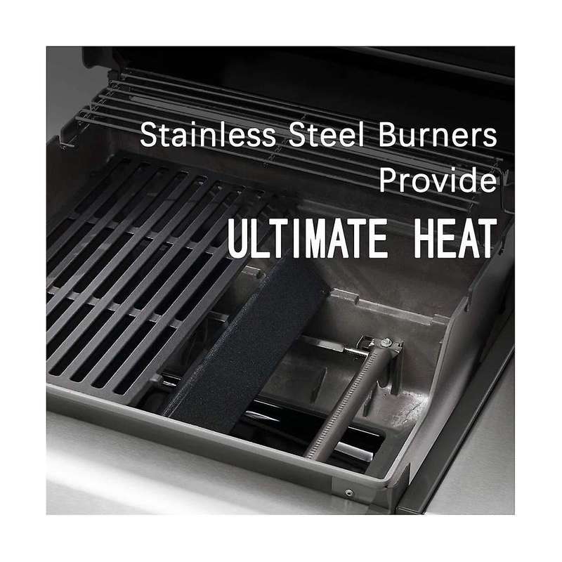 69785 18 Inch Grill Burner Compatible with Spirit I & Ii 200 Series Spirit E-210 E-220 with Up Fron