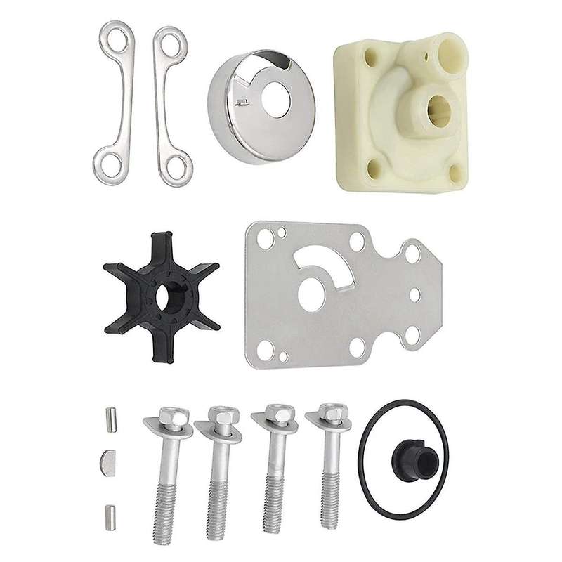 6AH-W0078 Water Pump Impeller Kit for 4 Stroke 15 20 Outboard F15C F20 6AH-W0078-00 6AH-W0078-A2 18-