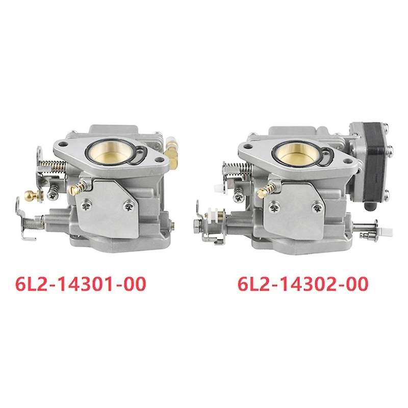 6l2-14301 6l2-14302 Carburetor Assy for Outboard Motor 2t 2 Cylinder 20hp 25hp 25mlhu 6l2-14302-00 6