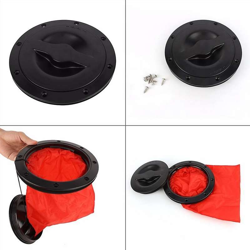 6-Inch Marine Seal Hatch Marine Deck Pull-Out Deck and Storage Bag Cover Kit for All Sizes Of Kayaks