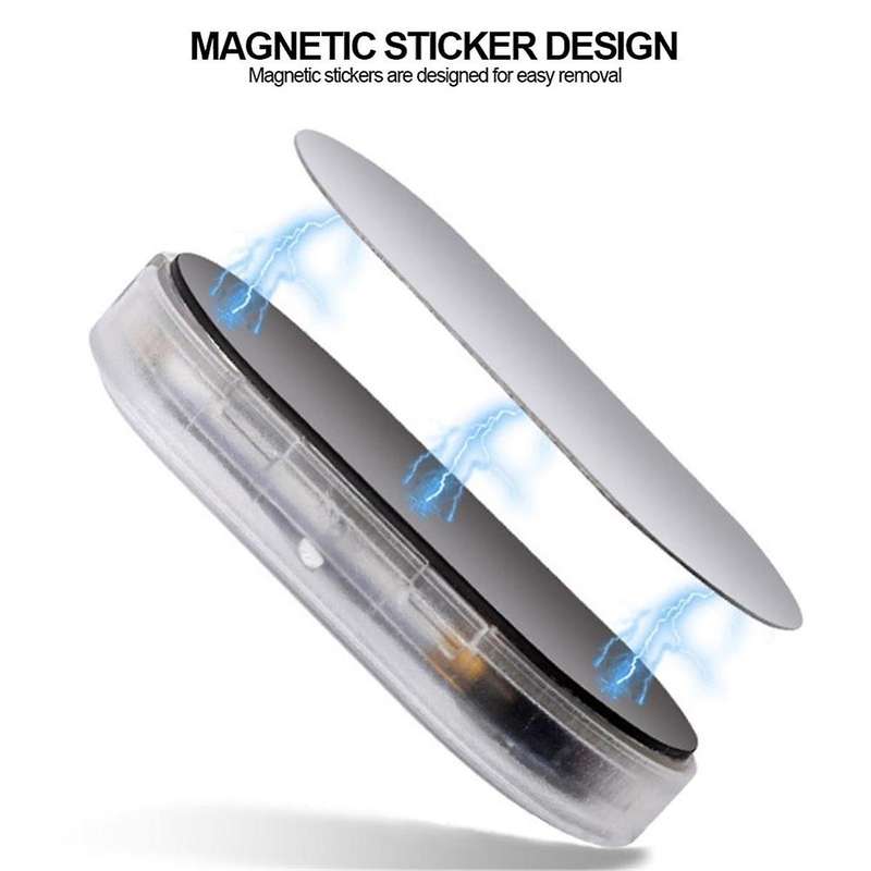 6LED Car Touch Lights Rechargeable Car Interior Dome Light Roof Ceiling Reading Lamps Trunk Magnetic