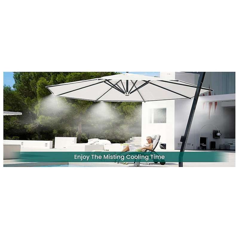 6M Tap Water Garden Set Low Pressure Mist System Villa Courtyard Cooling