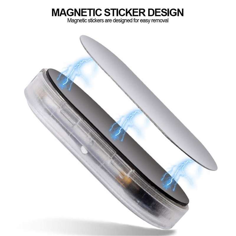 6LED Car Touch Lights Rechargeable Car Interior Dome Light Roof Ceiling Reading Lamps Trunk Magnetic