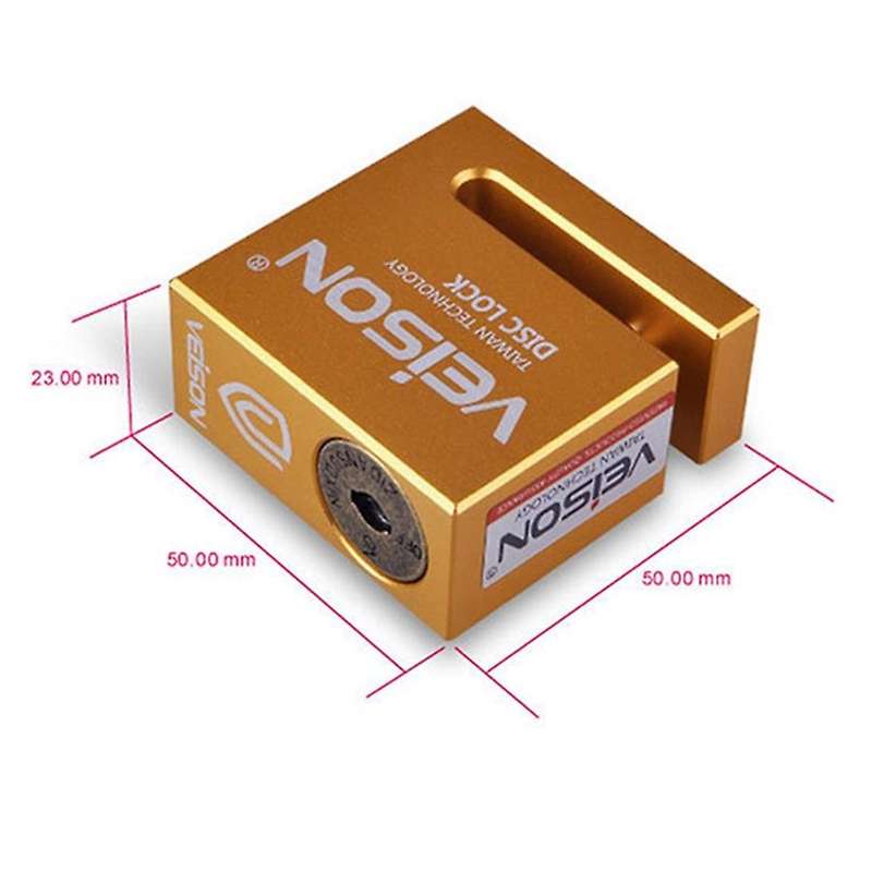 6Mm Motorbike Disc Brake Lock Security Motorcycle Bike Anti-Theft Waterproof Bicycle Stainless Sco