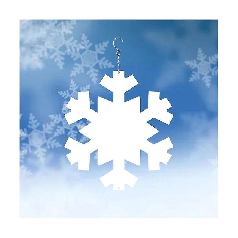 6Pack 10 Inch Sublimation Wind Spinners Blanks Hanging Wind Spinners Christmas Gifts for Christmas