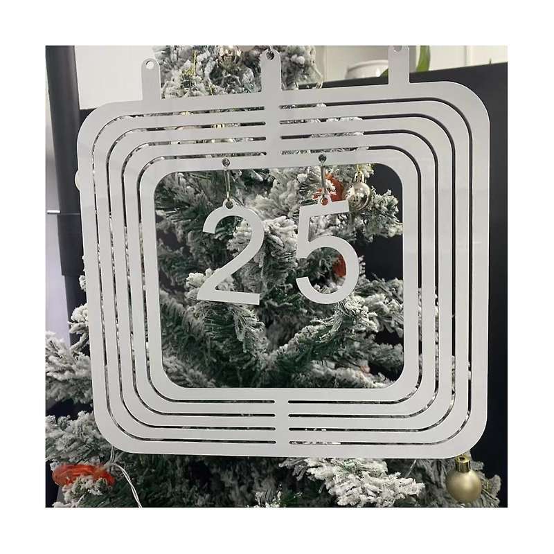6Pack 8in Sublimation Wind Spinner Blanks,Wind Spinner,Outdoor Wind Spinners Hanging for Garden Yar
