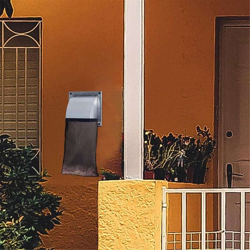 6pack Dryer Vent Lint Bags Lint Traps Lint Dust Bag for Outdoor Dryer Vents Capturing Lint and Dust