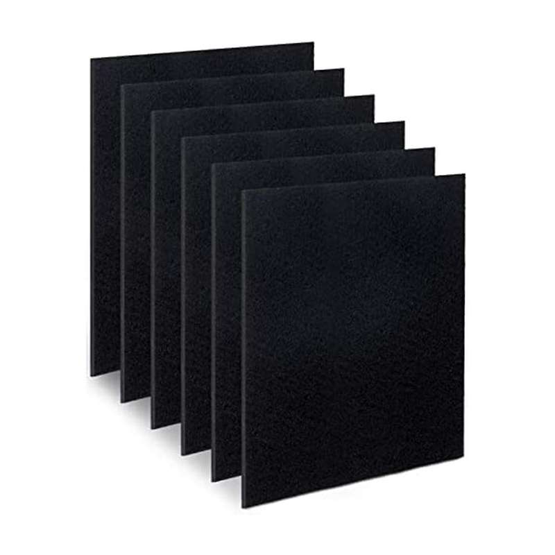 6pack Hpa200 Carbon Pre Filter A Suitable for Hpa200 Series Purifier,model 200,202,204,250b,part Hr