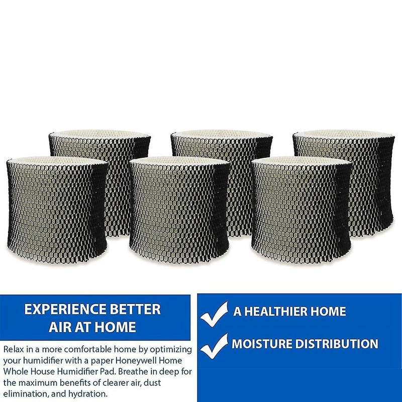 6-Pack Replacement Humidifier Filters for HWF65 HWF65PDQ-U Filter C and Cool Mist Humidifiers