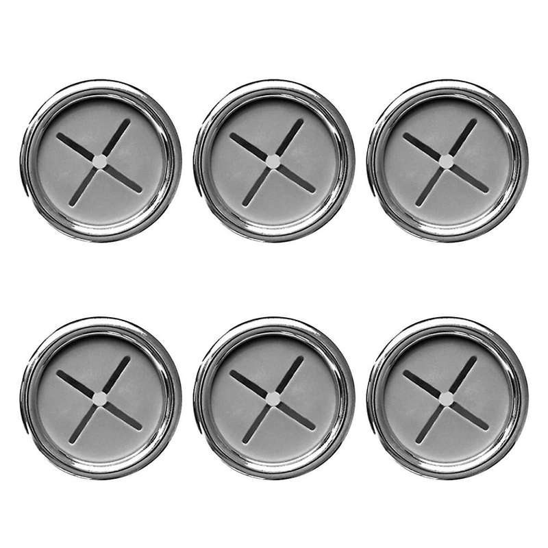6Pack Kitchen Towel Hooks, Round Self Adhesive Wall Mount Hook, (Push to Hanging) Drilling Hand Towe