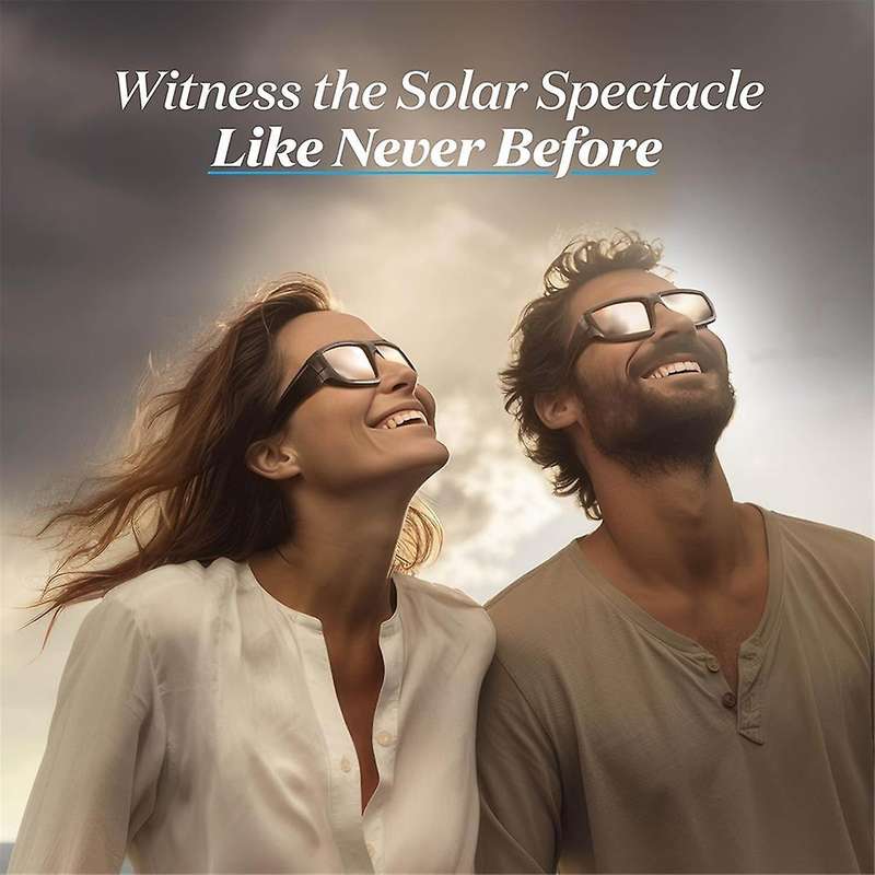 6Pack Solar Eclipse Glasses Safe Shades for Direct Sun Viewing